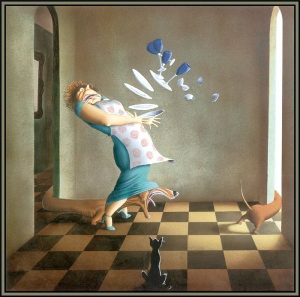 Юмор современных художников