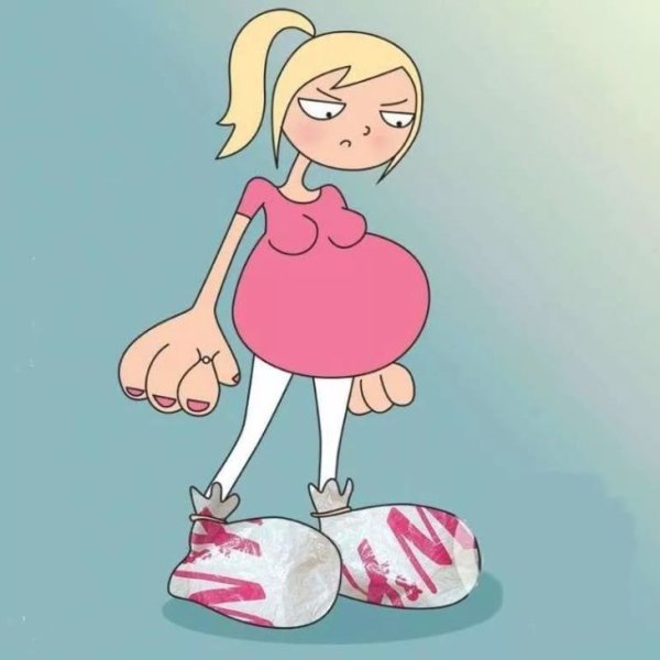 Смешное про беременность