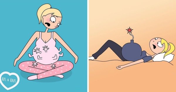 Смешные картинки про беременных