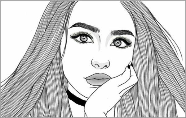 Девушки для срисовки