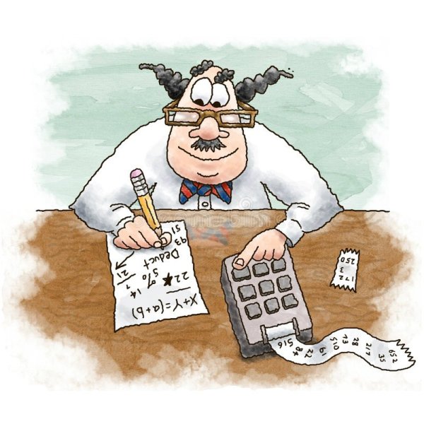 Бухгалтерский учет карикатура