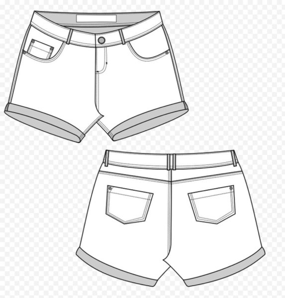 Шорты для рисования