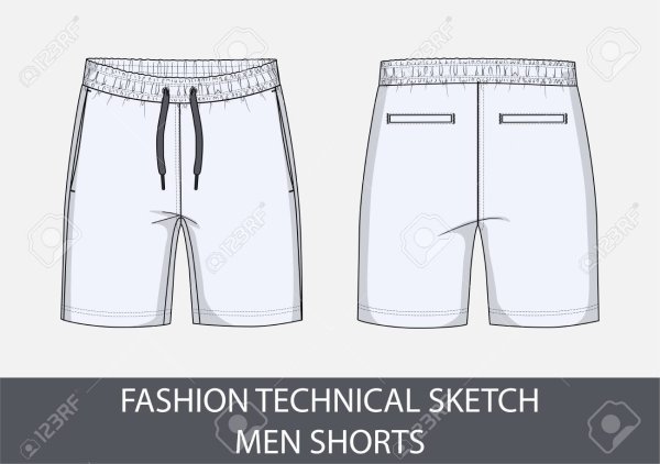 Шорты рисунок