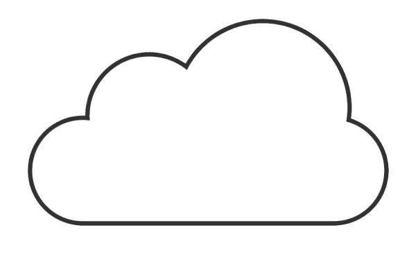 Облачко контур