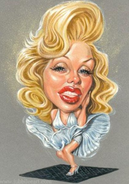 Сатирический образ Мерлин Монро