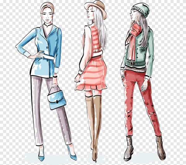 Модные иллюстрации рабочая форма