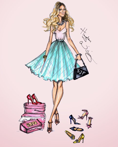 Модные рисунки легкие