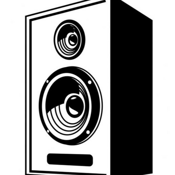 Музыкальная колонка вектор