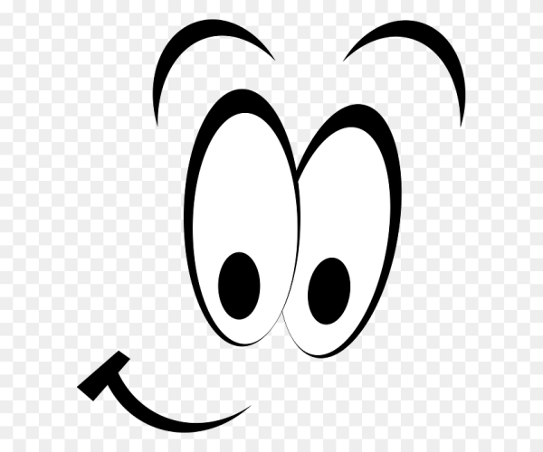 Глаза мультяшные