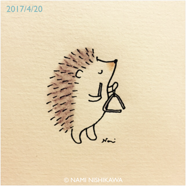 Милые открытки с ежиками