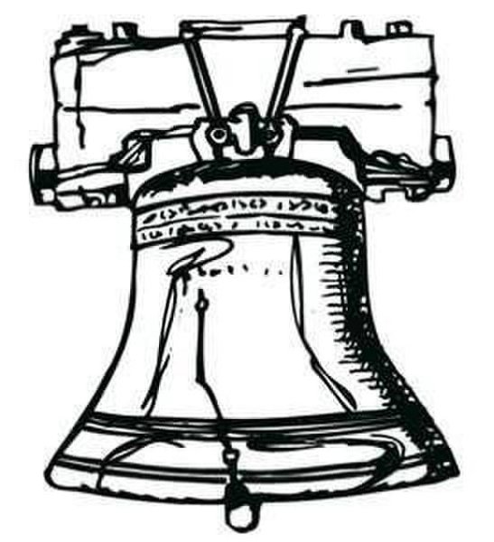 Колокол черно белый