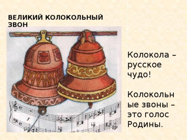 Колокола орнамент