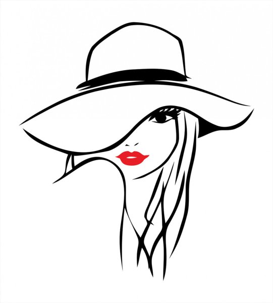 Эскиз шляпы