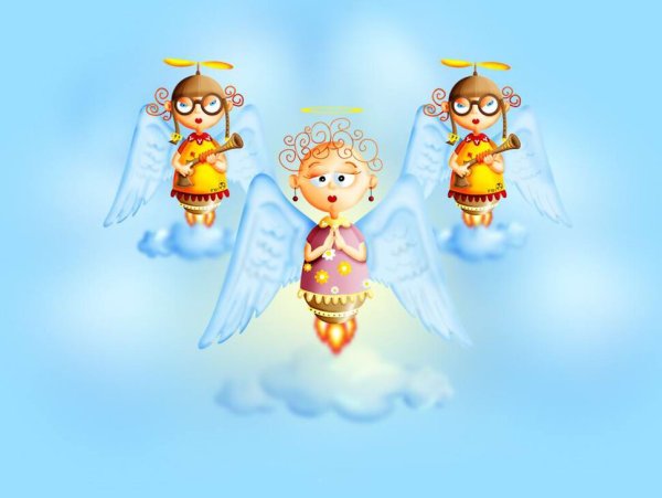 Ангелочки прикольные