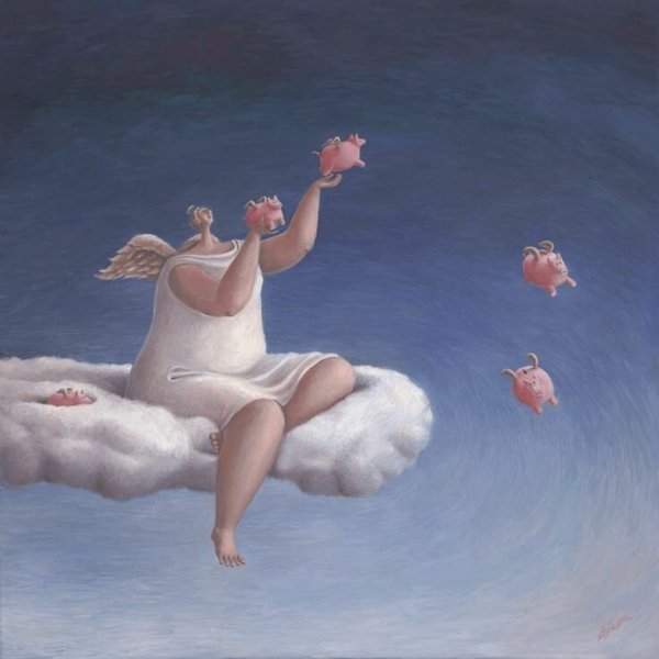 Карикатуры про ангелов