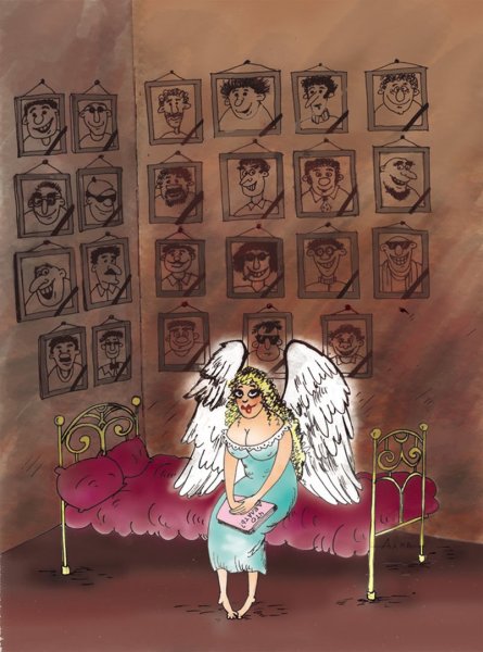 Вирпи Пеккала иллюстрации ангел