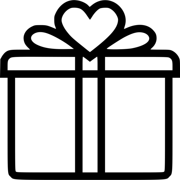 Подарок раскраска