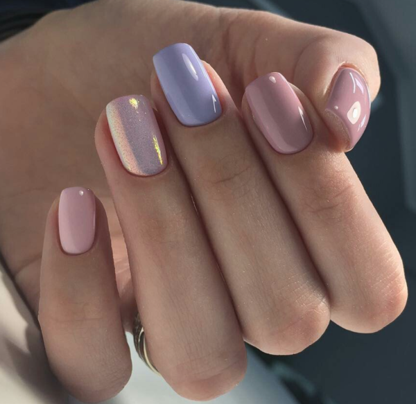 Пастельный маникюр