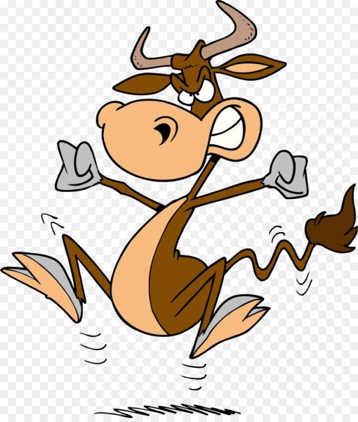 Бык рисунок