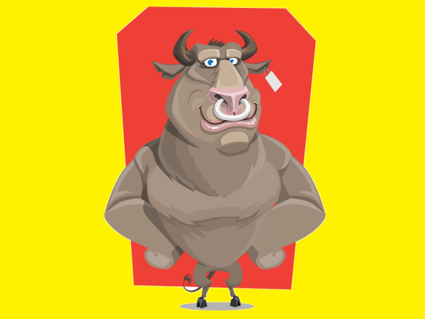 Мультяшные быки