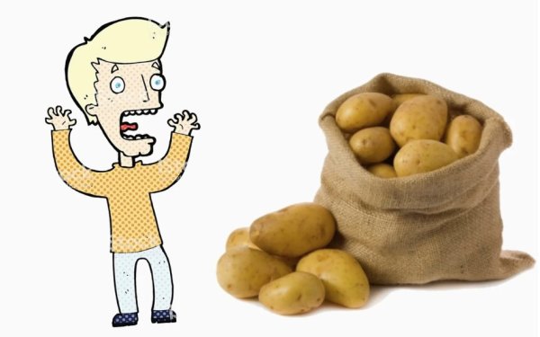 Картофель - иностранец