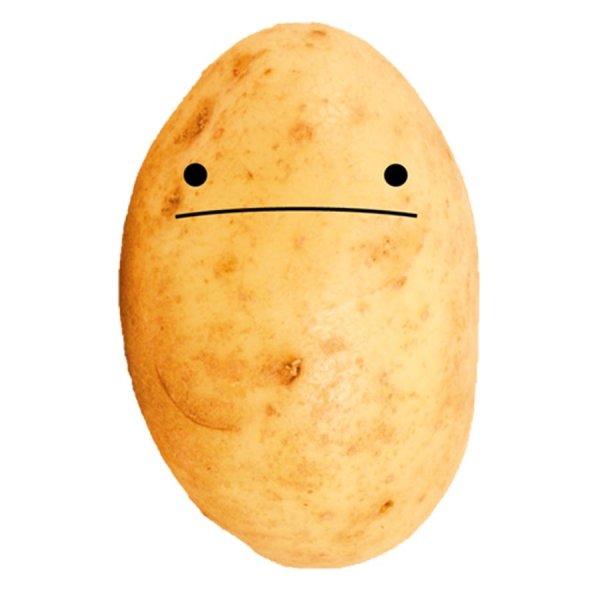Картошка с глазами