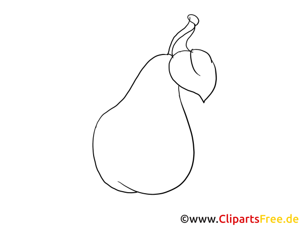 Счетный материал груши черно белые