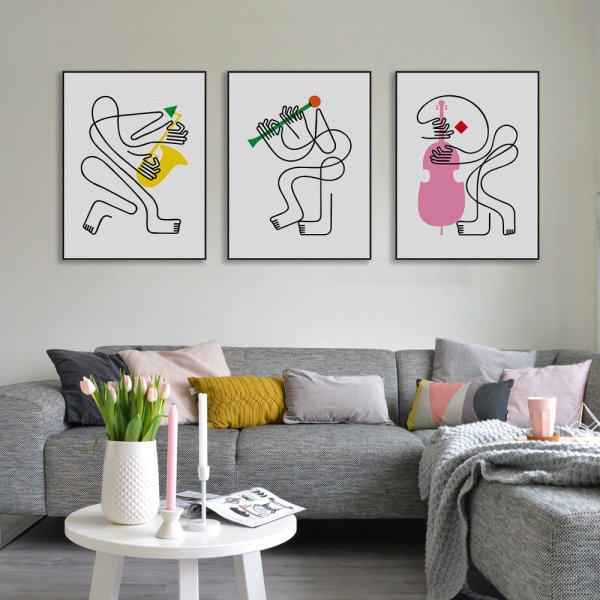 Постеры на стену для интерьера