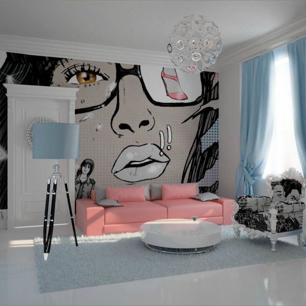 Трафареты для стен