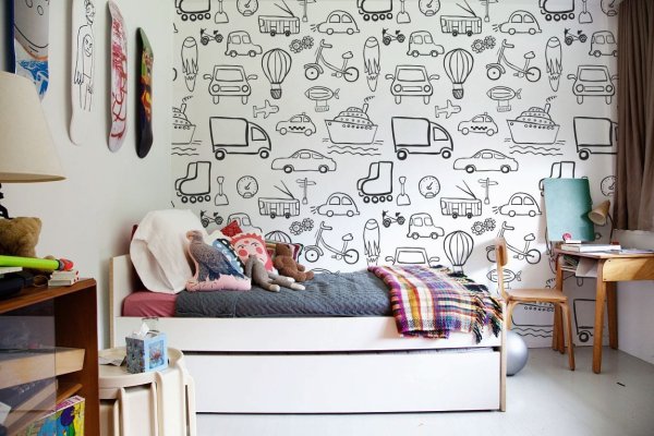 Разрисовка стен в квартире