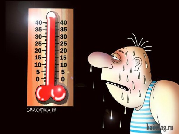 Смешной градусник