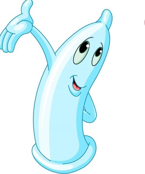 Презерватив нарисованный