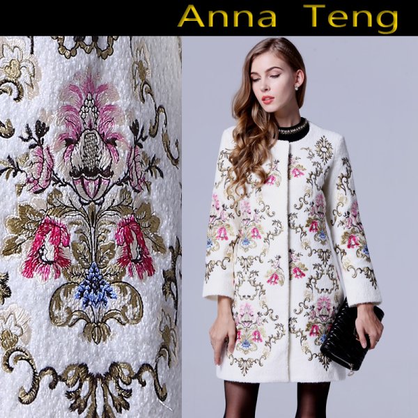 Вышивка на верхней одежде