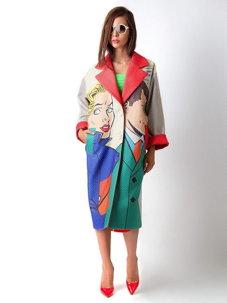 Пальто Pop-Art Vika Smolyanitskaya
