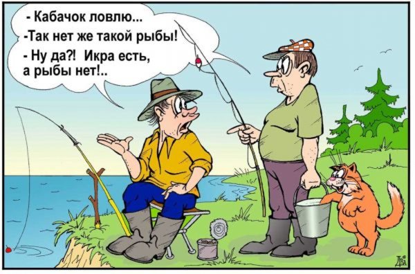 Шутки на тему рыбалки
