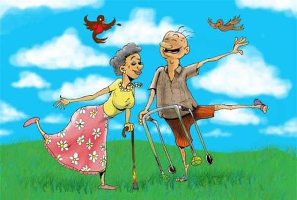 Карикатуры про Возраст