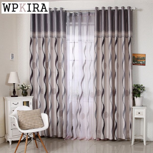 Тюль в полоску для штор