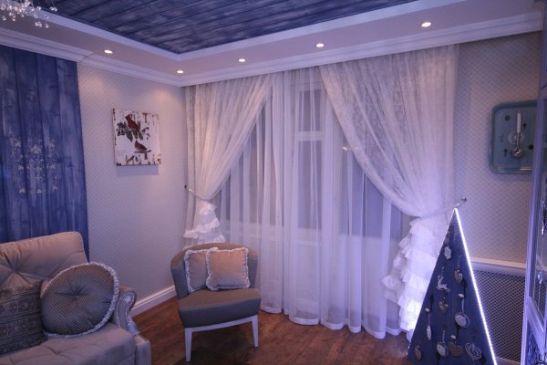 Тюль в спальню