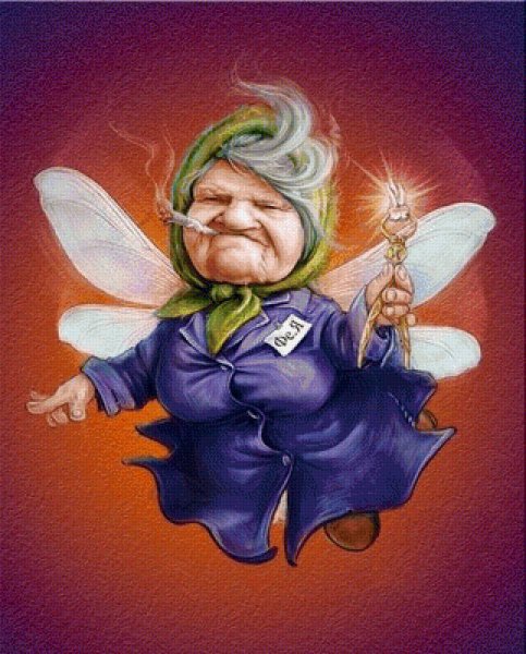 Веселая Феечка рисунок