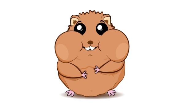 Хомяк без фона