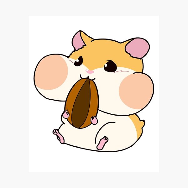 Хомяк рисунок