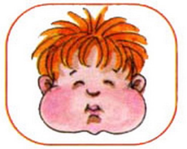 Артикуляционная гимнастика надуть щеки