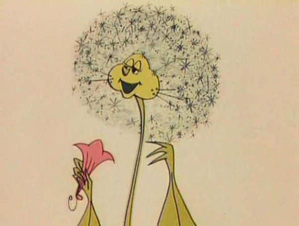 Одуванчик толстые щеки мультфильм