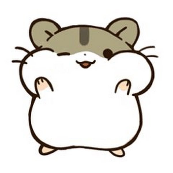 Хомяк для срисовки