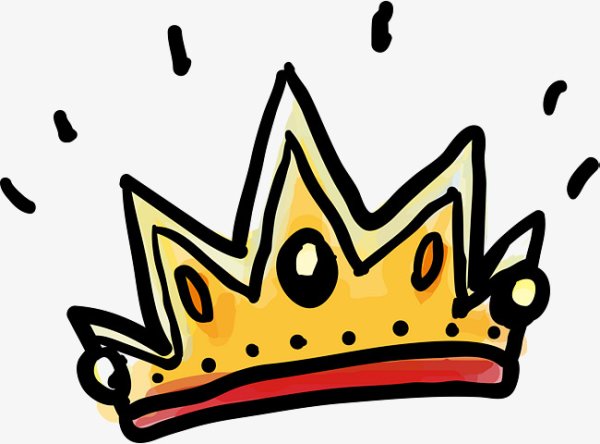 Корона мультяшная