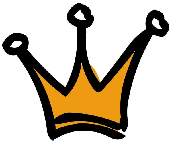 Корона нарисованная