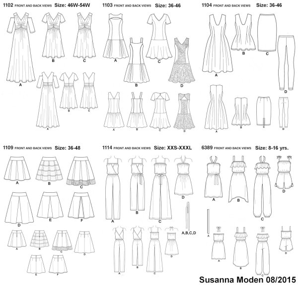 Технические рисунки Сюзанна моден