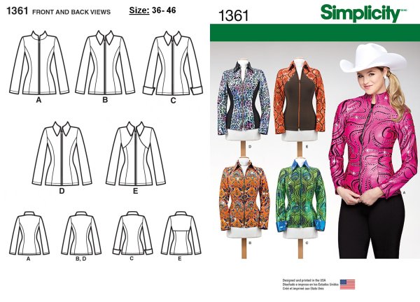 Simplicity pattern женского платья