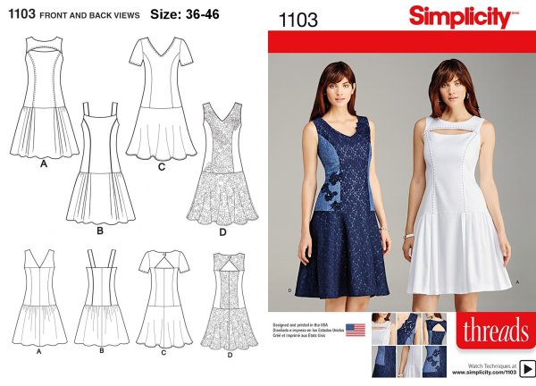 Выкройка коктейльного платья