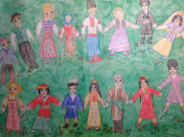 Дружат дети всей земли